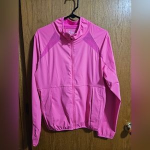 Hot pink Zyia zip-up jacket